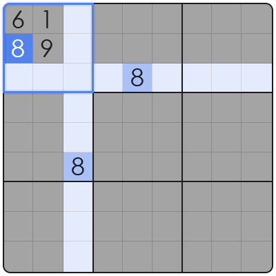 sudoku strategy x wing